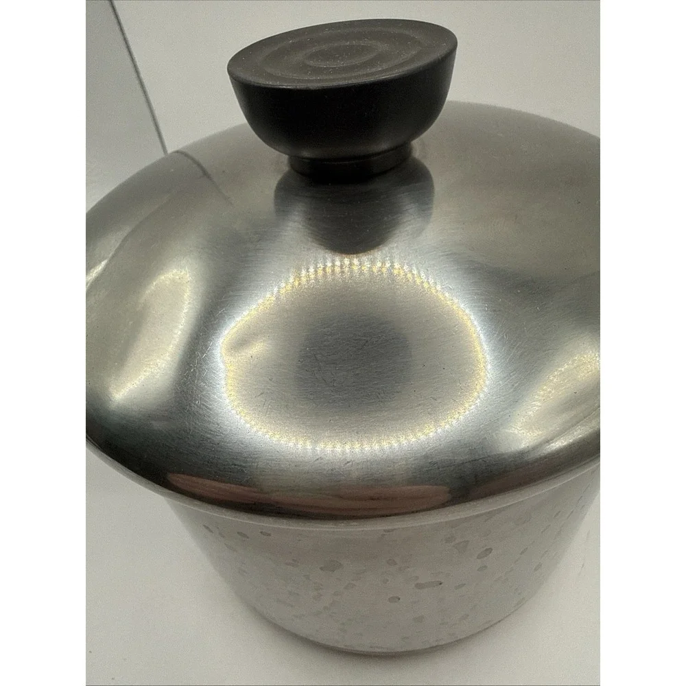 1801 Revere Ware 1 1/2 Quart Qt  Saucepan With Lid Copper Bottom 85